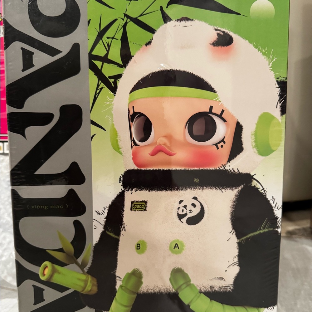 Panda Explorer Kids Doll Costume Toy - White & Green